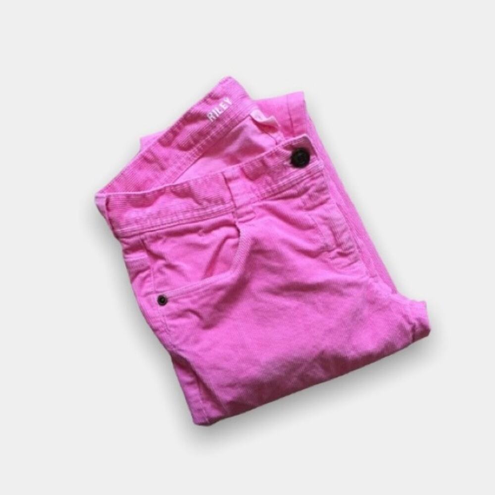 J. Crew Girls Pink Garment-Dyed Riley Corduroy Pants 14